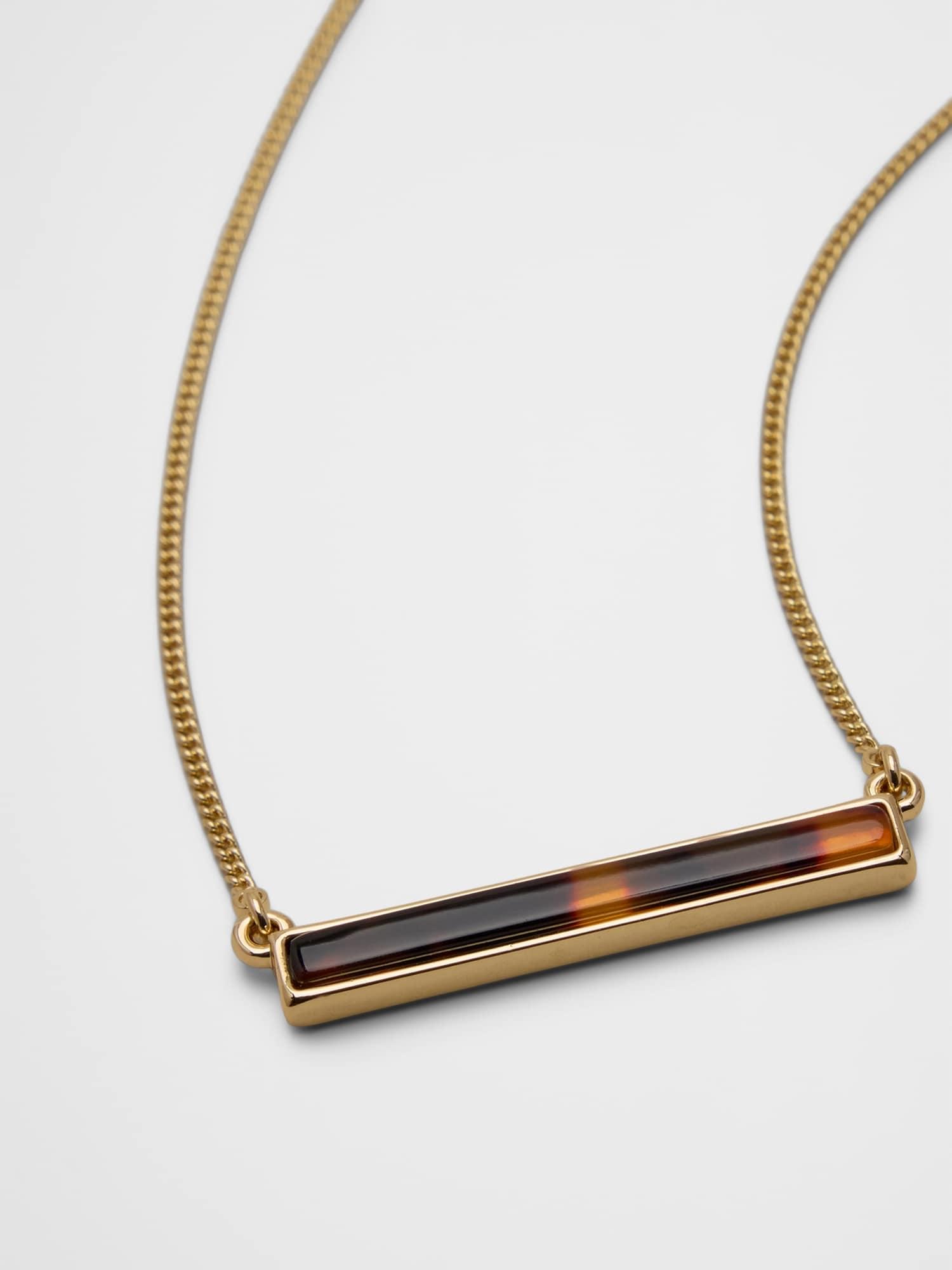 Mother of Pearl Bar Necklace Product Image