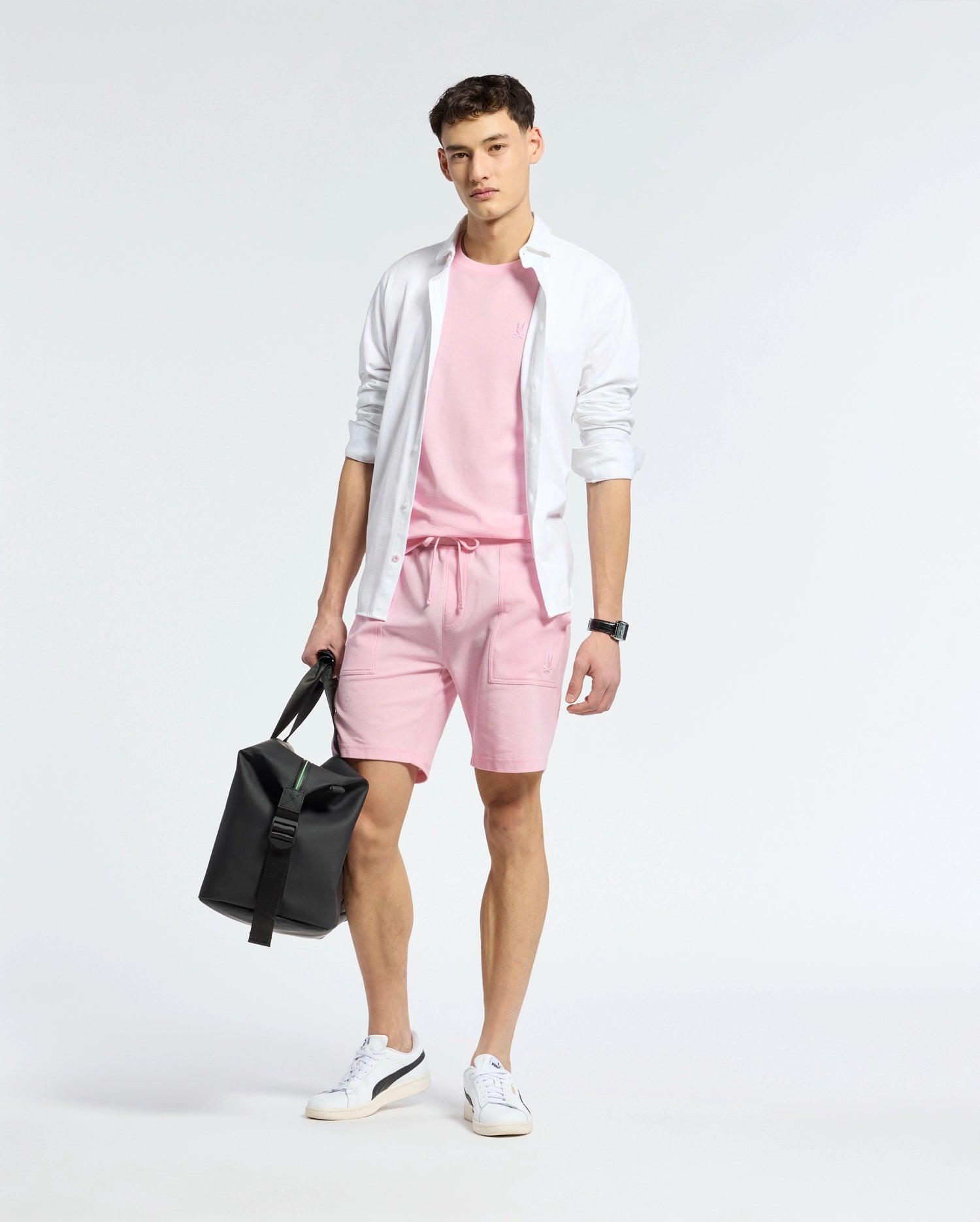 MENS TAYLOR LIGHT PIQUE SWEATSHORT - B6R344F200 Male Product Image