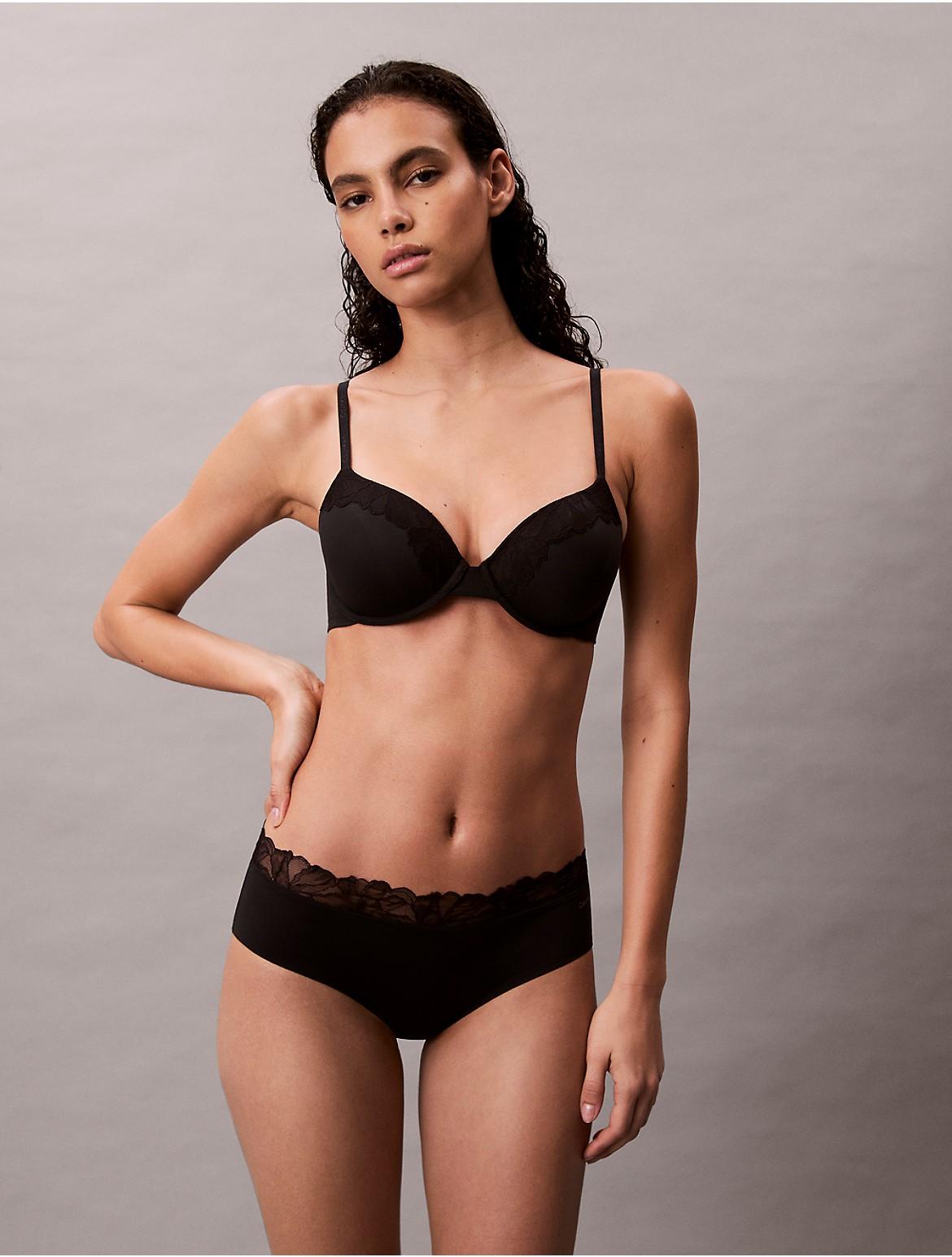 Calvin Klein Womens Perfectly Fit Lace Hipster - Red Product Image