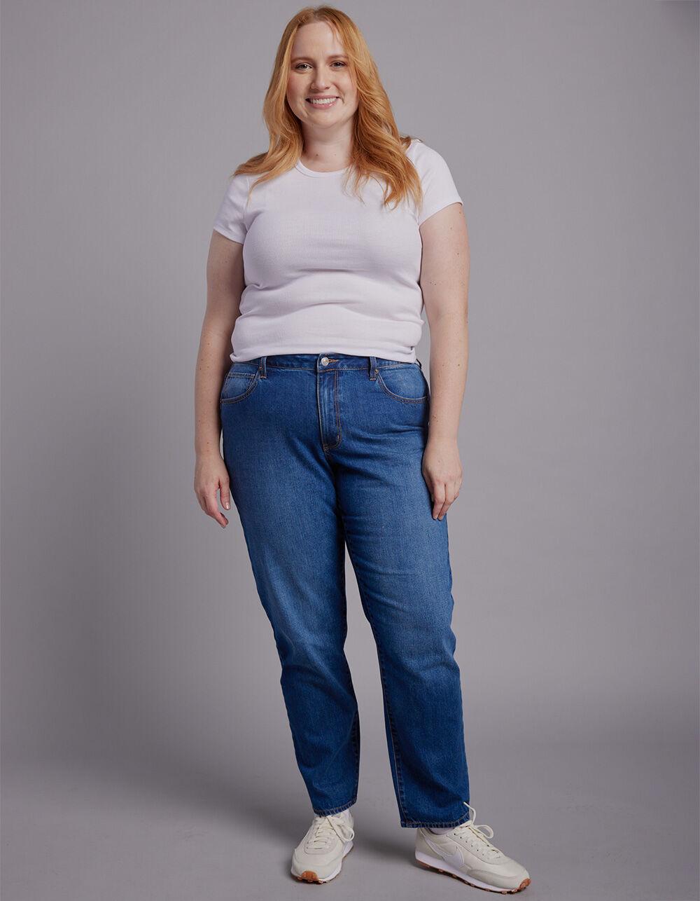RSQ Womens Vintage Mom Jeans - Dark Wash Product Image