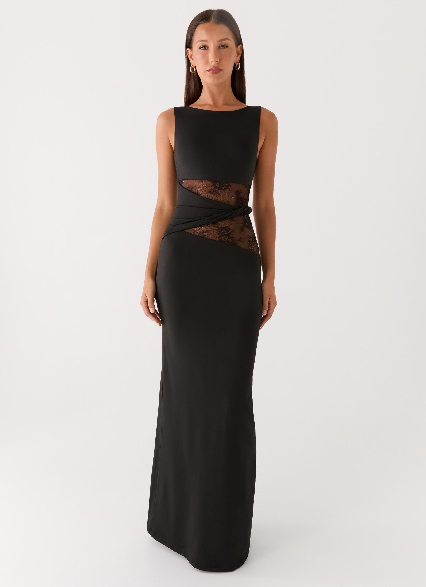 Karma Maxi Dress - Black Product Image