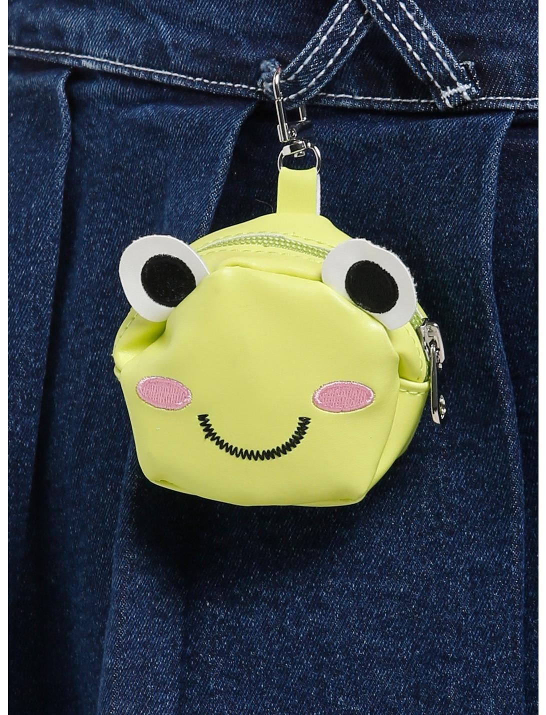 Thorn & Fable Indigo Pleated Mini Skirt Plus Size With Frog Coin Pouch Product Image