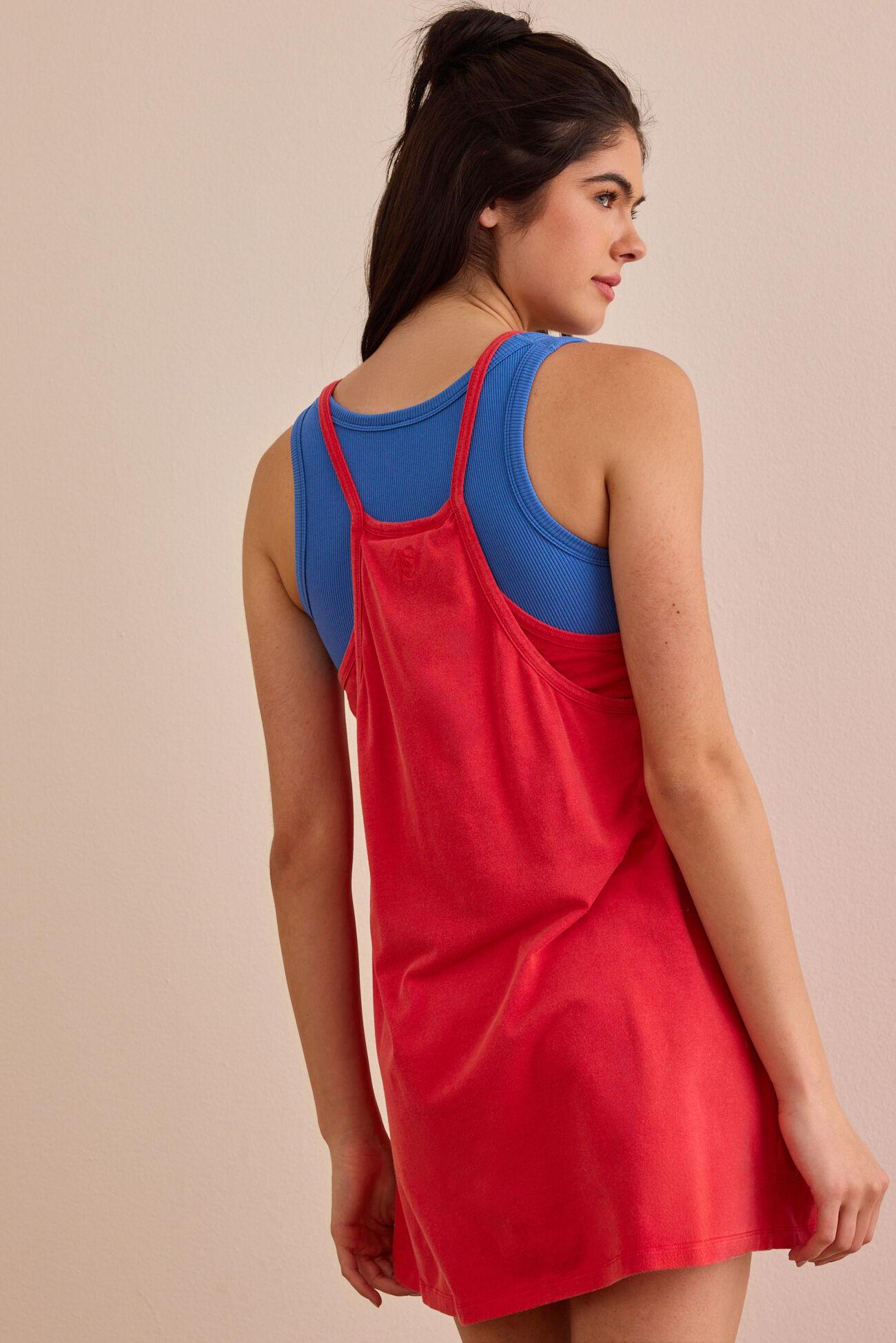 Hang Tough Mineral Wash Mini Dress Product Image