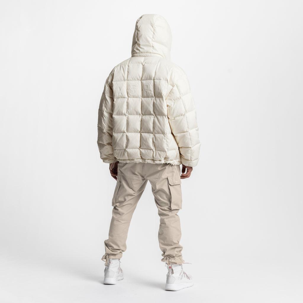 0551. Weather-Ready Down Puffer Jacket - Ivory Cream Product Image