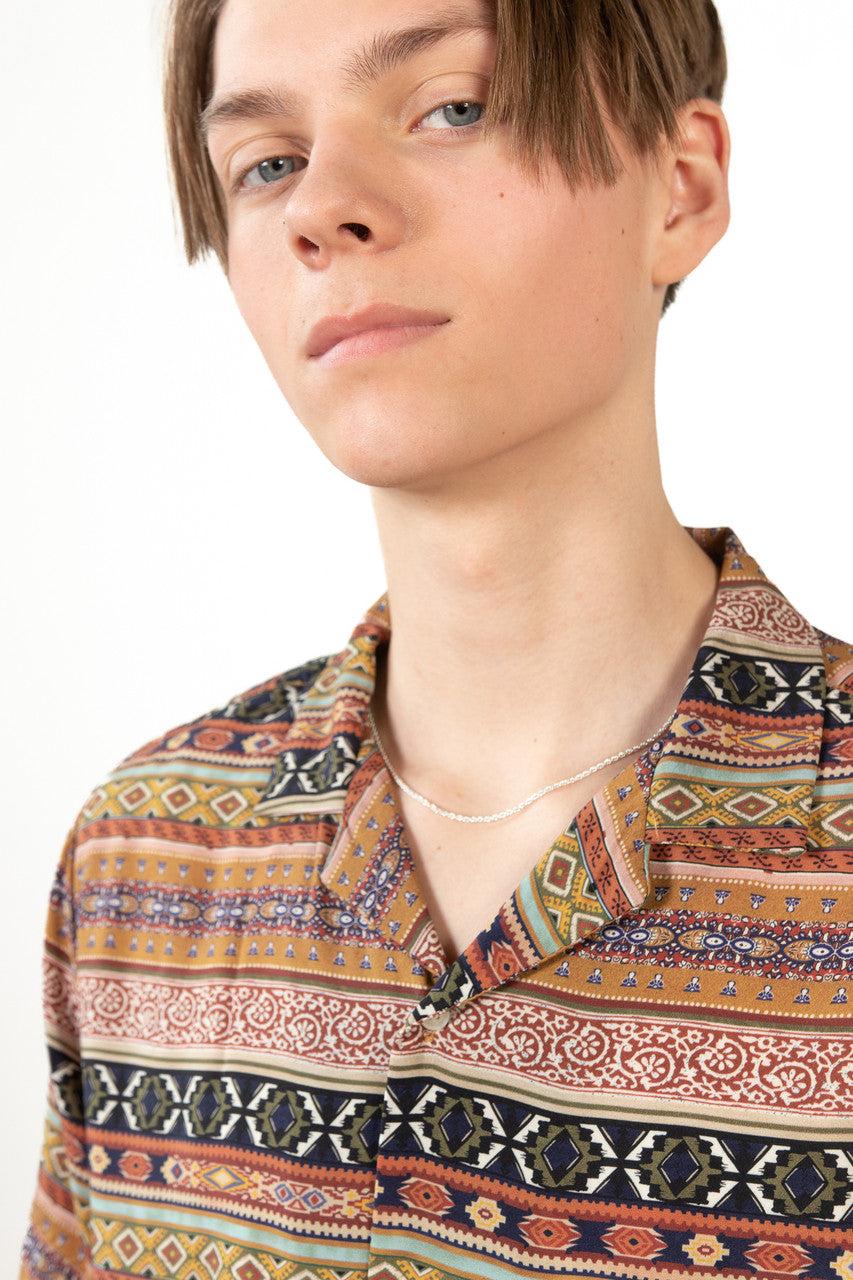 Blanket Stitch Button Up Shirt Product Image