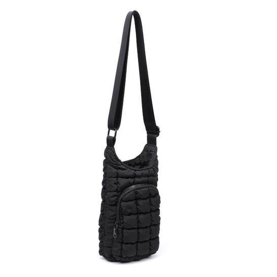 Quilted Puffer Water Bottle Crossbody Product Image