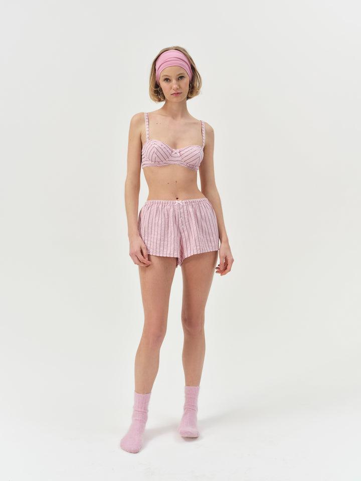 Mindy Boxer Short — Pink Product Image