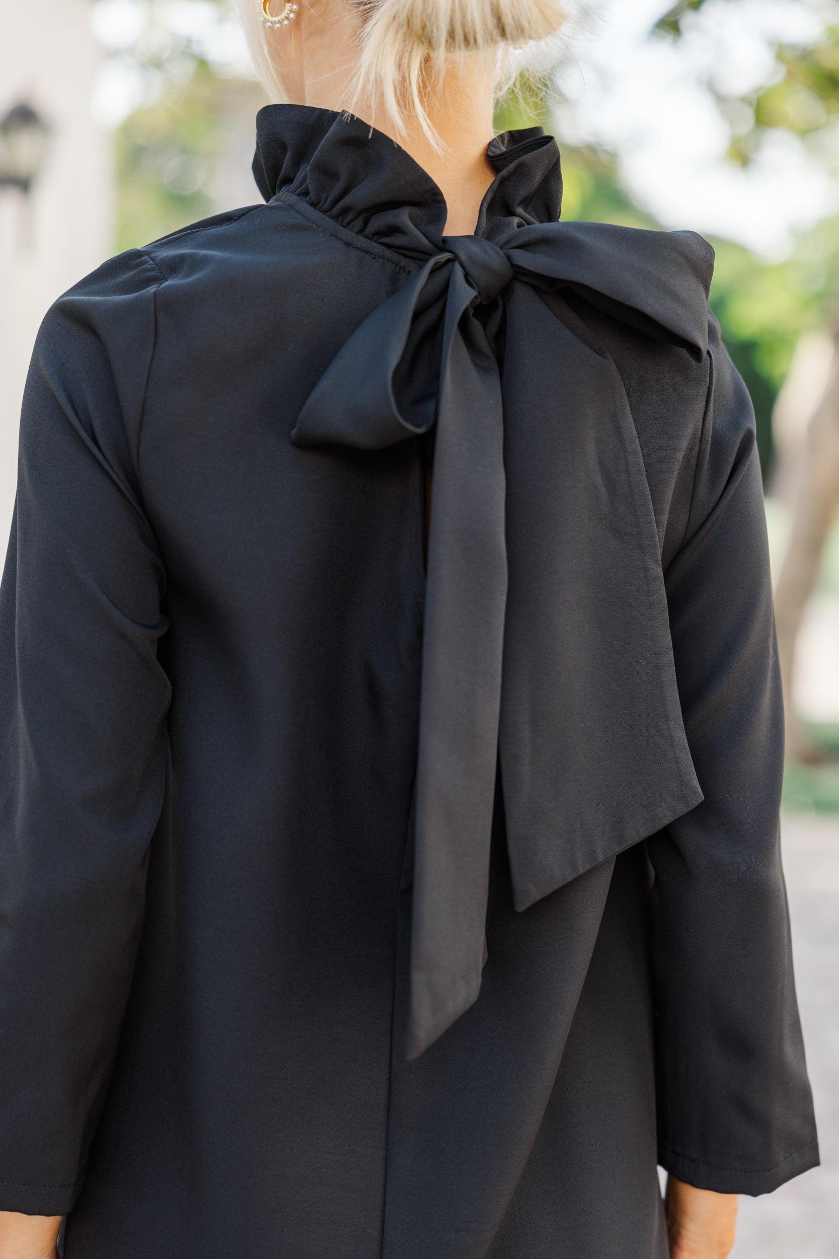 This Is It Black Swing Dress Female Product Image