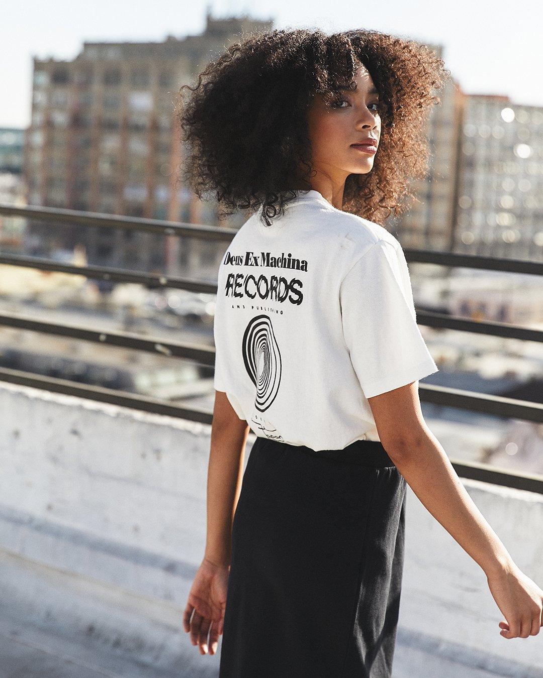 Monique Jersey Skirt - Black Product Image