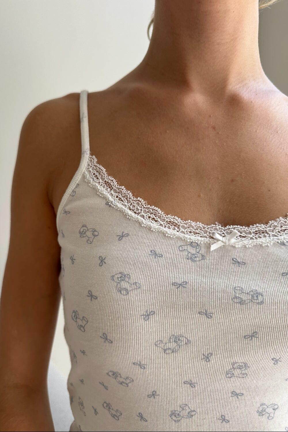 Teddy Lace Tank Product Image
