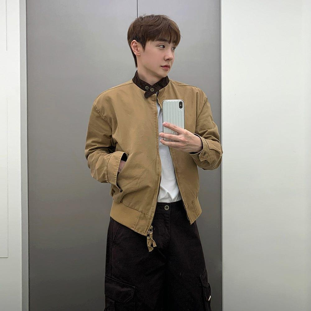 RT No. 12409 CONTRAST COLLAR WORK JK Product Image