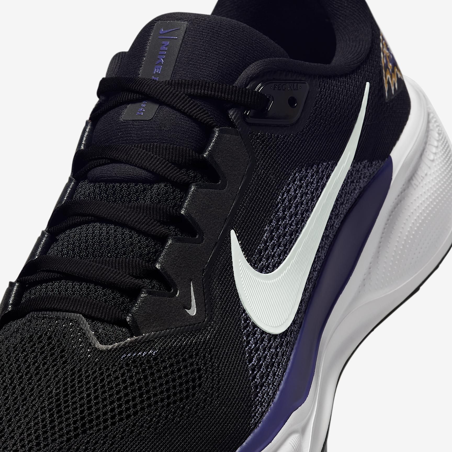Baltimore Ravens Pegasus 41 Nike Mens NFL Road Running Shoes | IB3194-001 Product Image