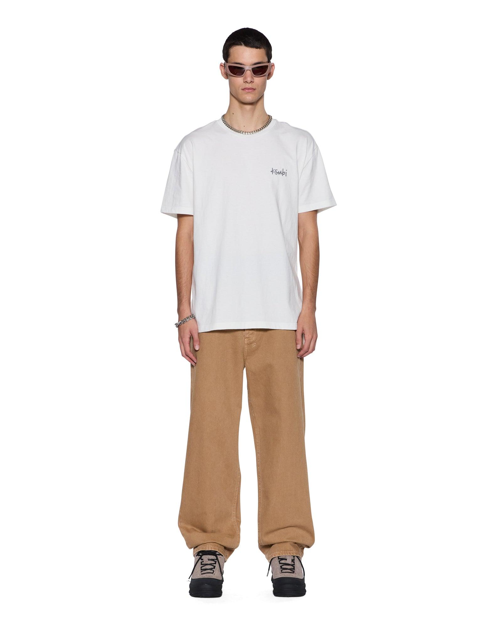 ALL DAY BIGGIE SS TEE VINTAGE WHITE Male Product Image