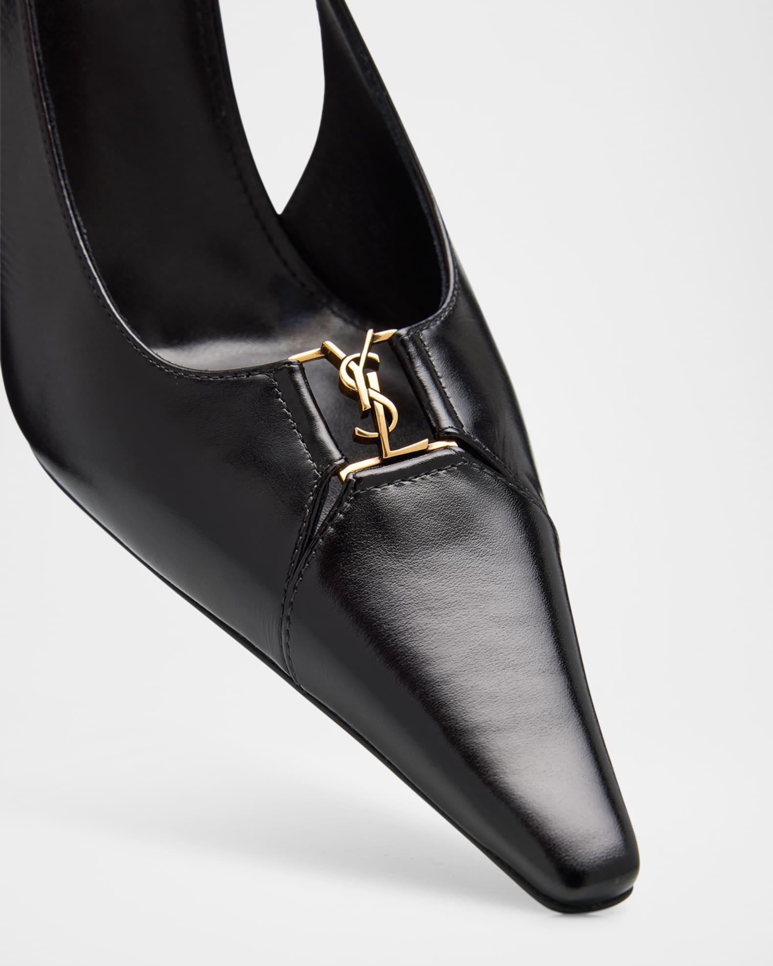 Babylone Leather YSL Slingback Pumps Product Image