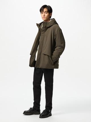 Mens Stretch Selvedge Slim Jeans 42 inch UNIQLO US Product Image