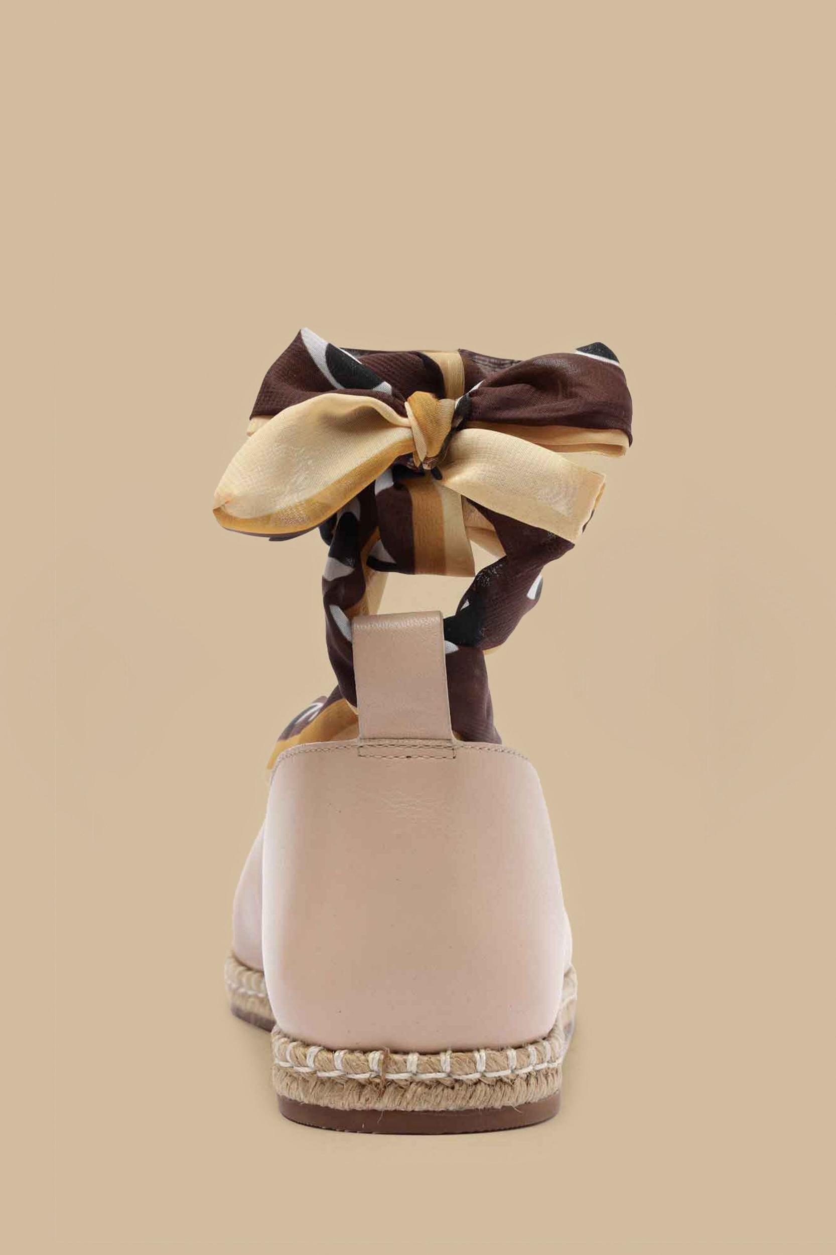 Blush Lace Up Espadrille Sandal Product Image