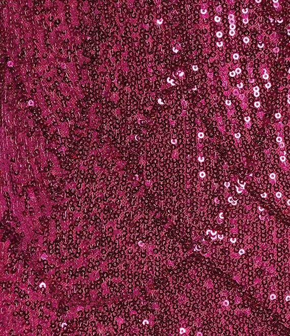 B. Darlin Pattern Sequin Tie Back Bodycon Mini Dress Product Image