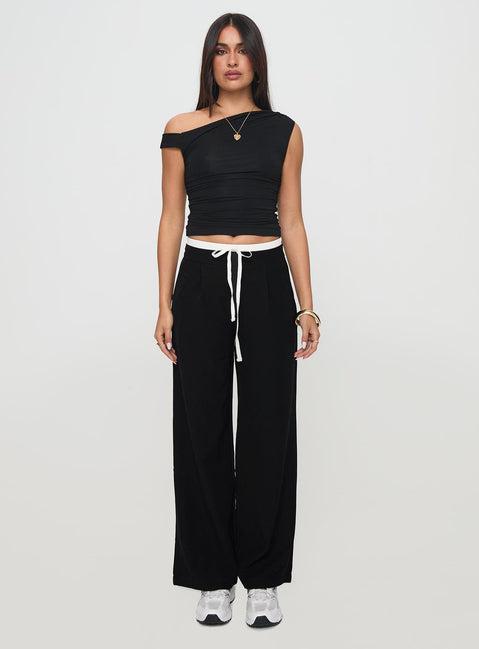Burna Pants Black Product Image