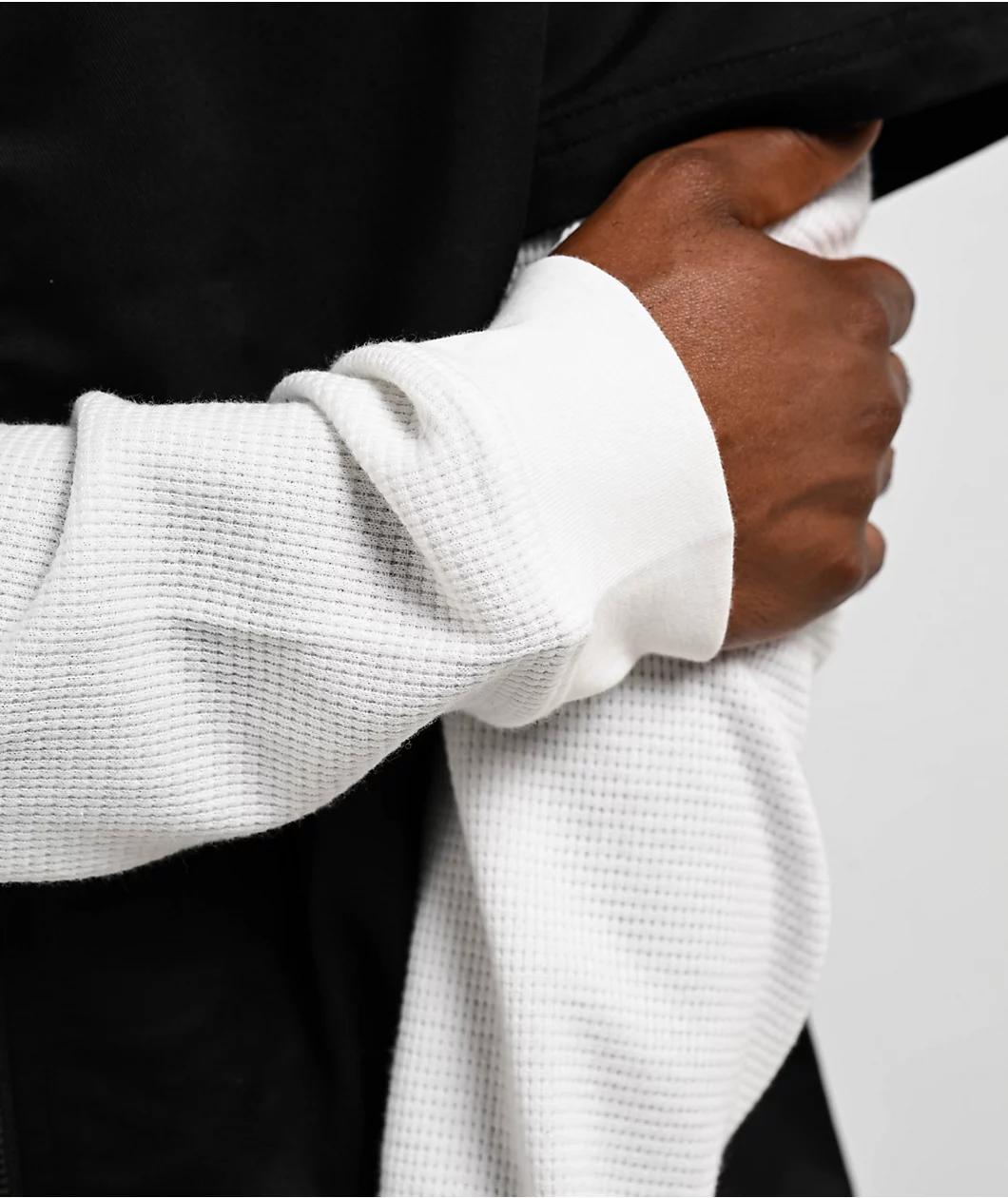 Welcome Supernatural Black & White 2fer Work Shirt Product Image