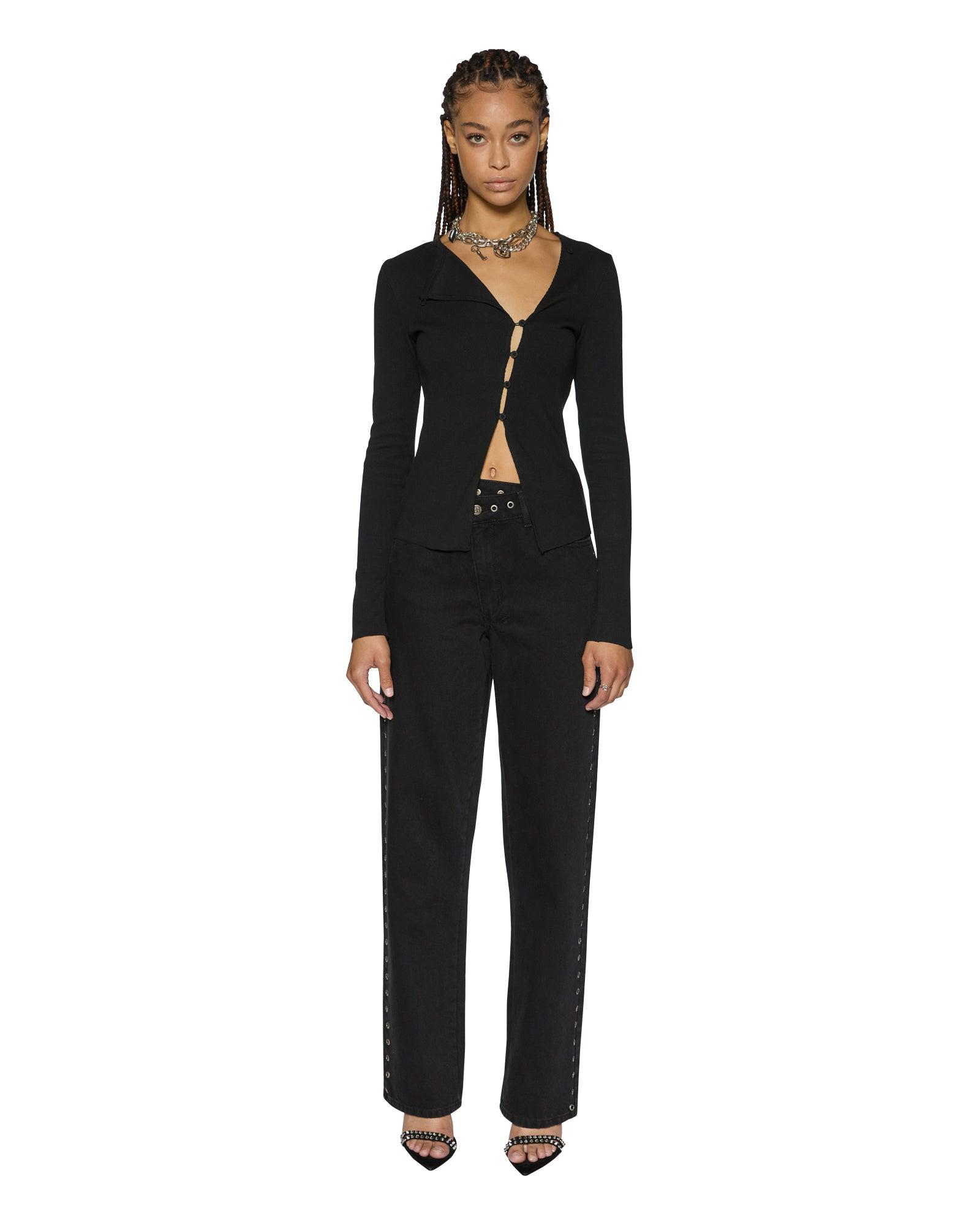 REWORK LS TOP BLACK Female Product Image