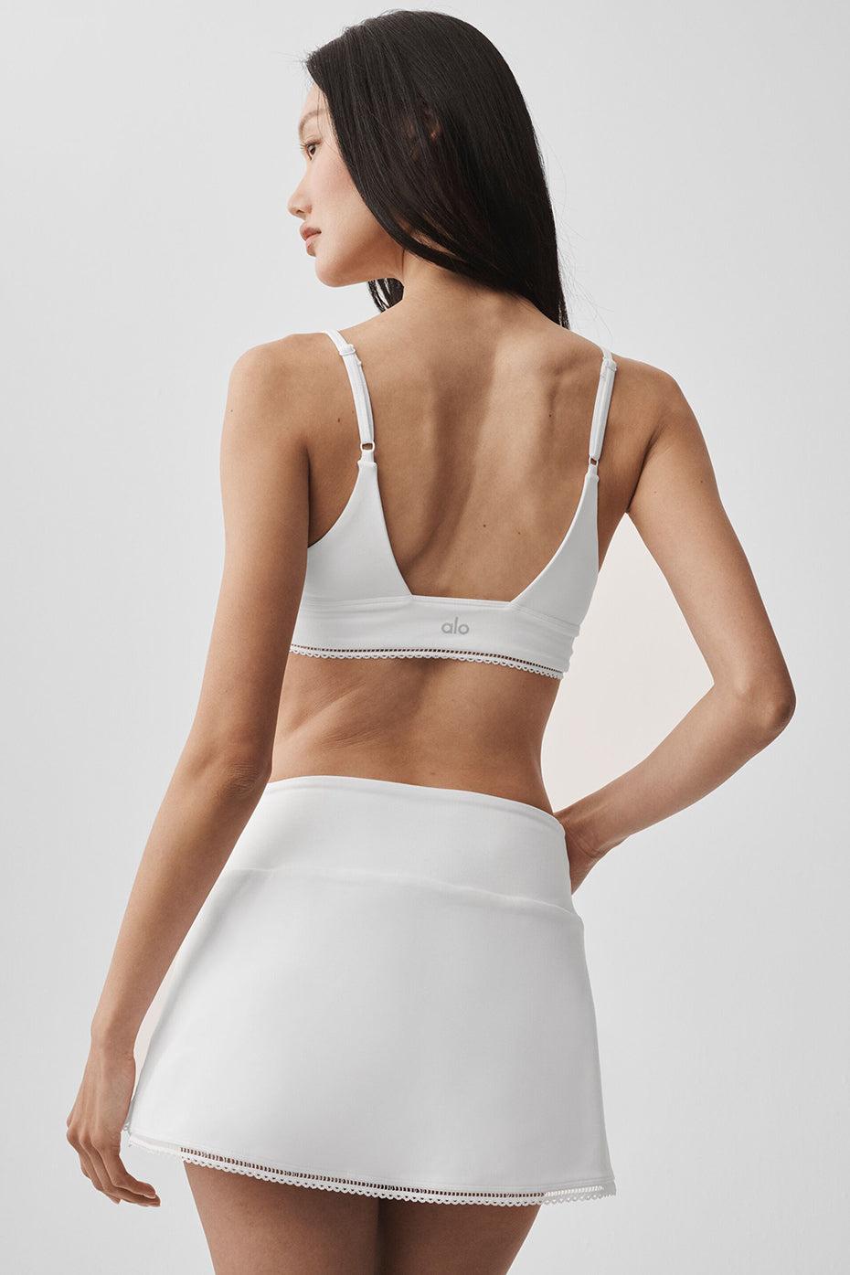 Alosoft Affection Tennis Skirt - White Product Image