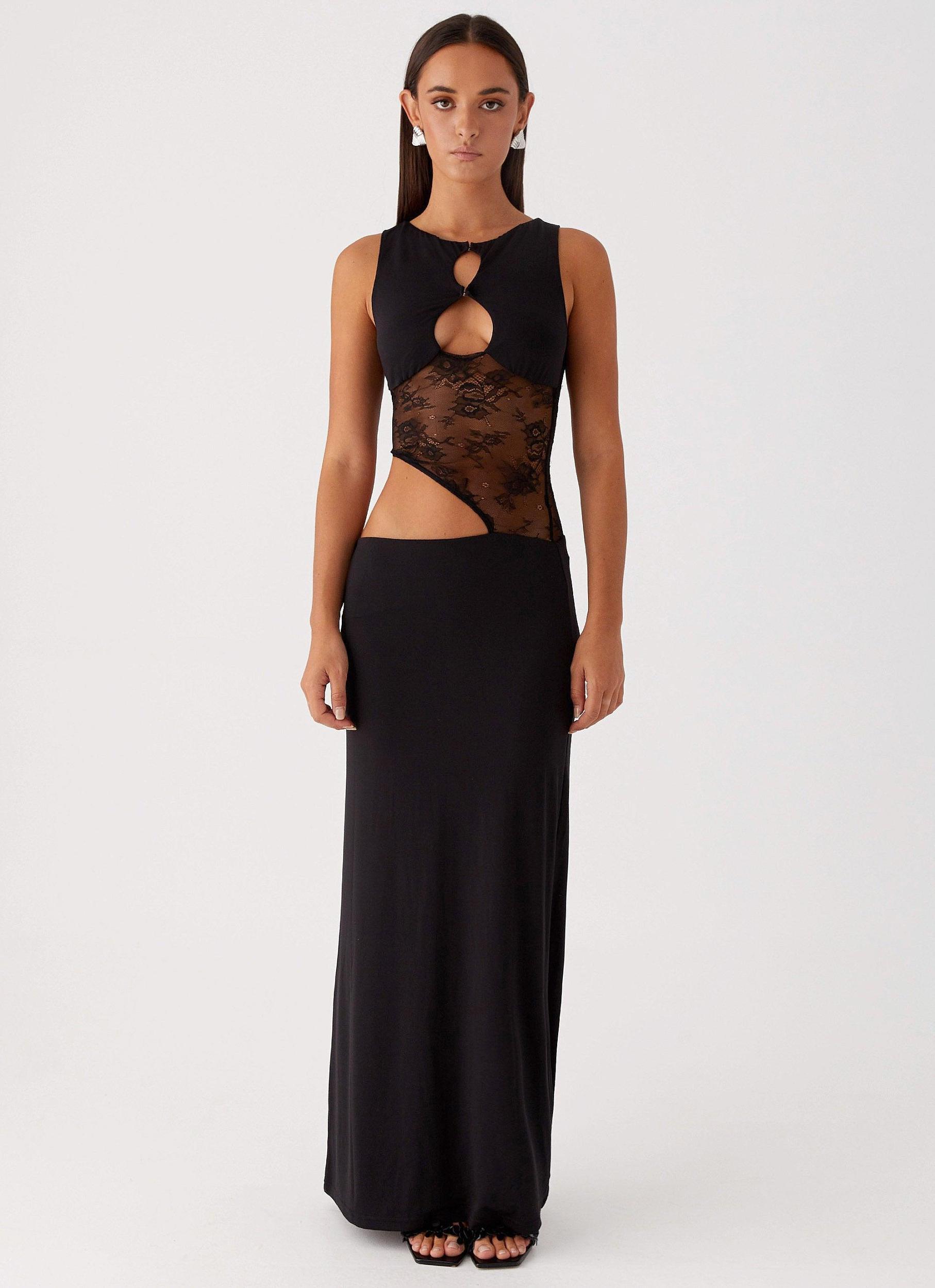 Prophecy Maxi Dress - Black Product Image