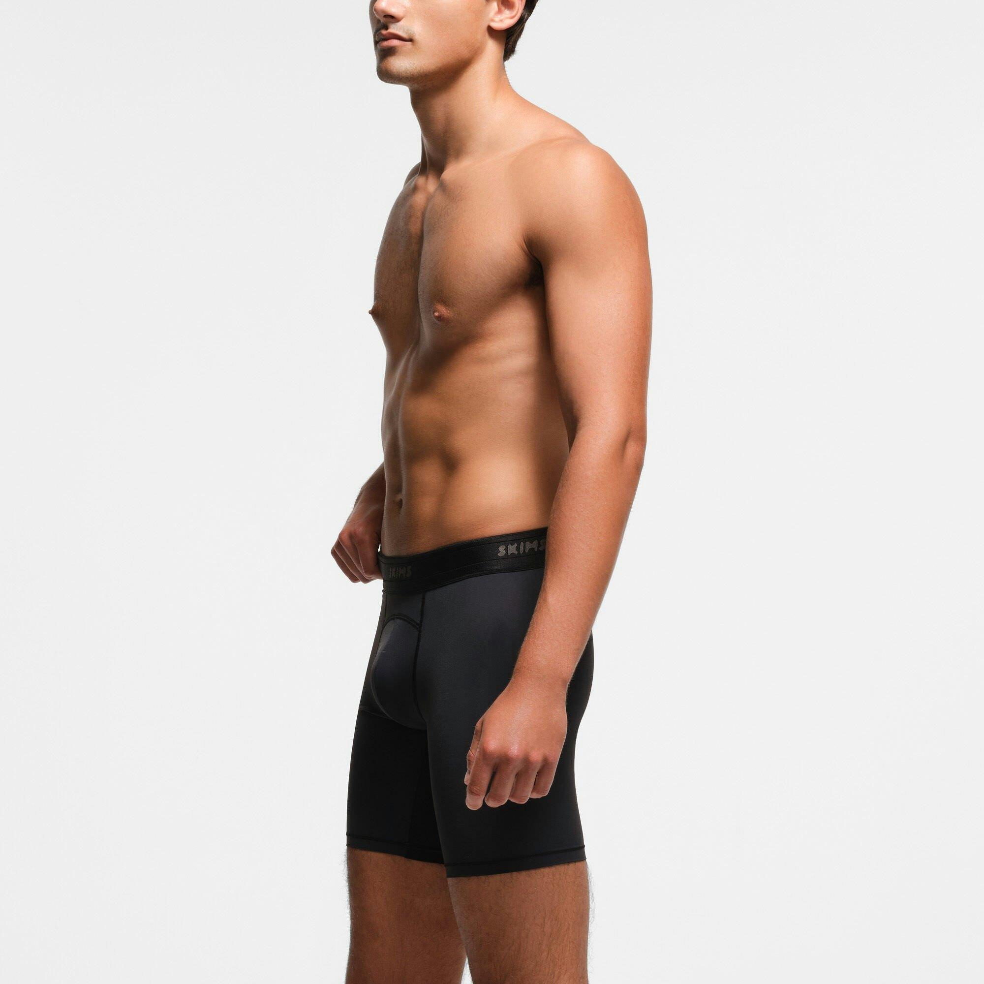 SKIMS FLEX MENS 7" BOXER BRIEF 3-PACK | OBSIDIAN Product Image