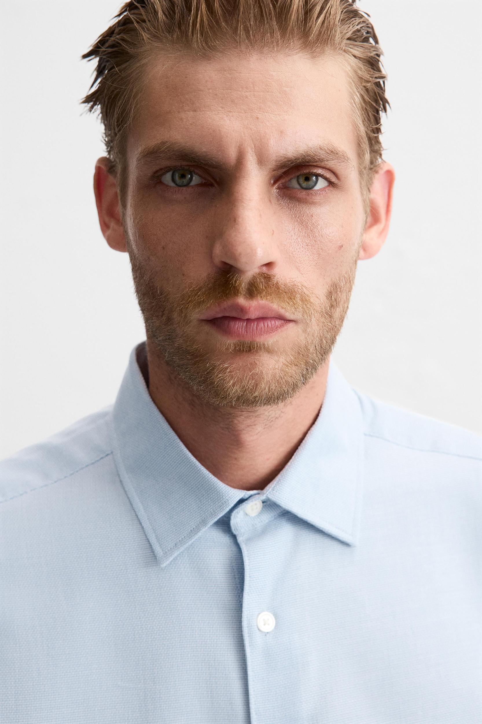 EASY CARE TEXTURED SHIRT Product Image