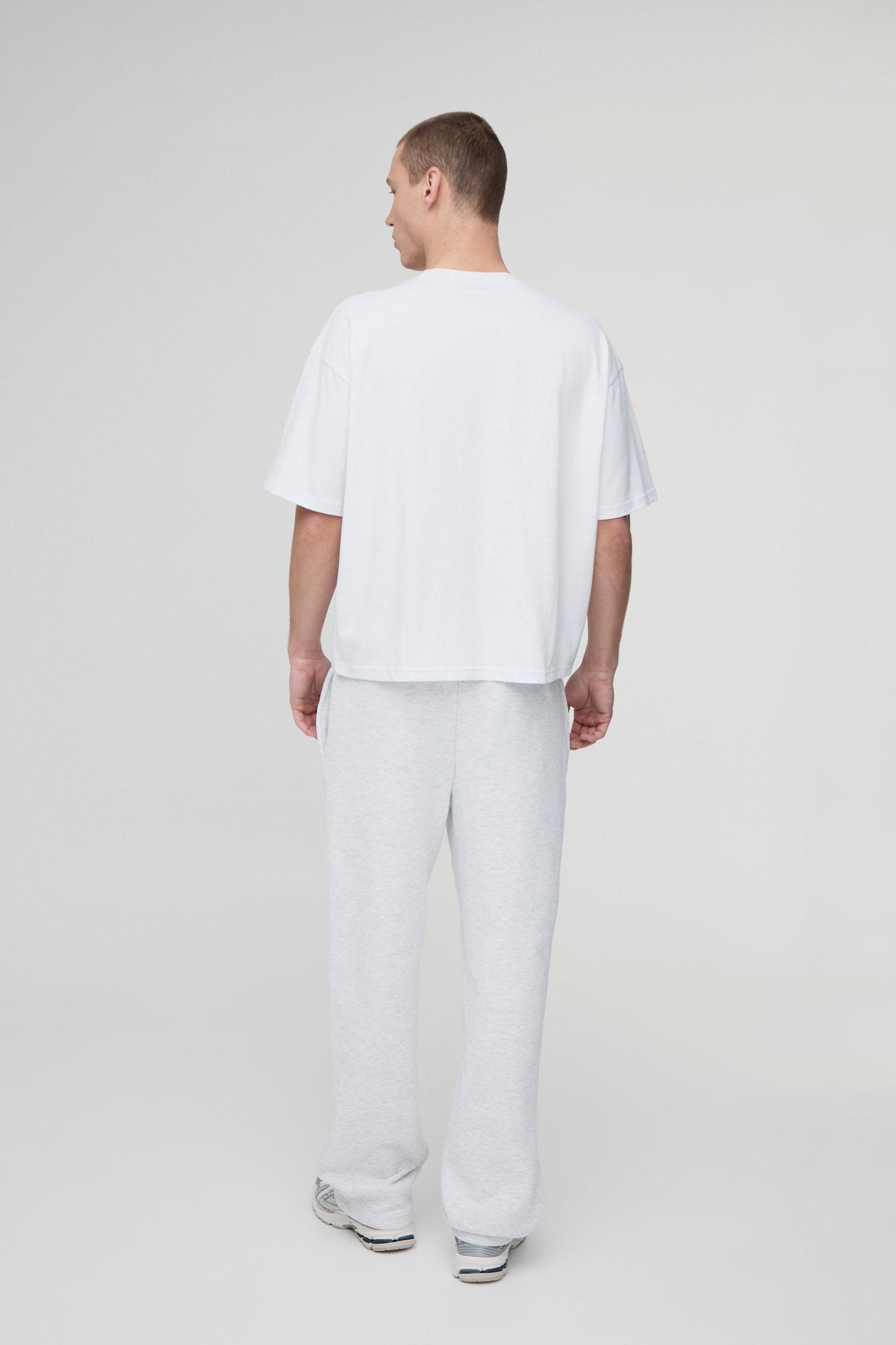 Basic Oversized Boxy Crew Neck T-shirt | boohooMAN USA Product Image