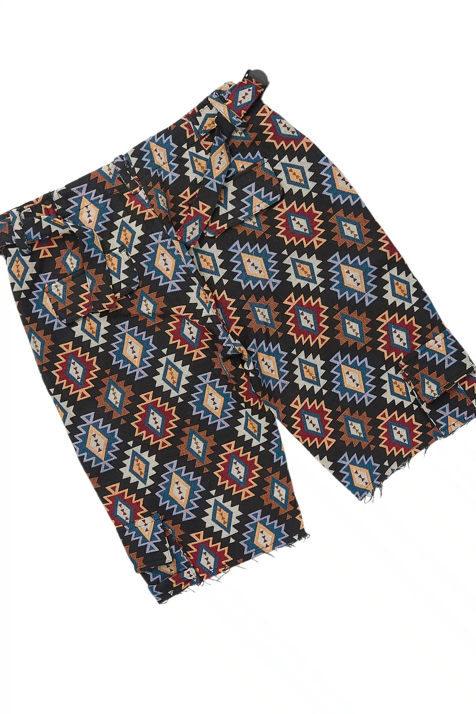 Andraila Black T-Shirt Short Set Female Product Image