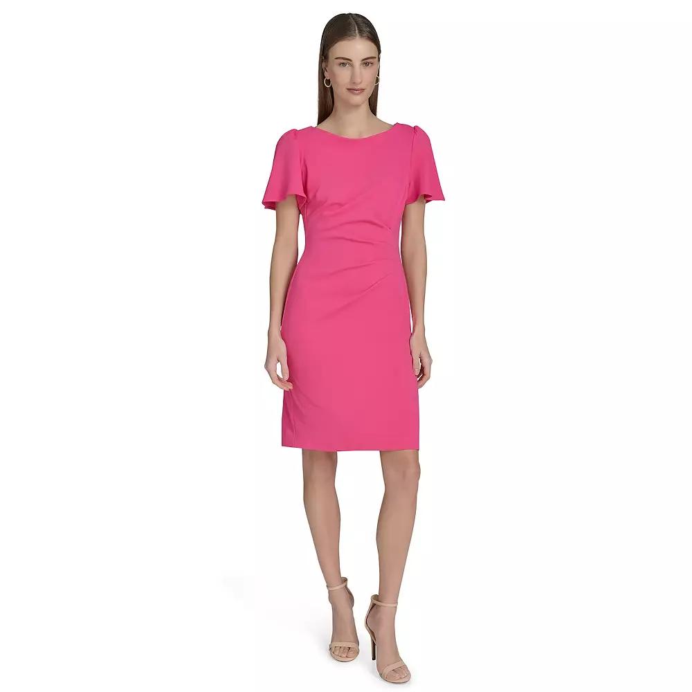 Women's La Nouvelle Renaissance Ruched Sleeve Sheath Dress,  Product Image