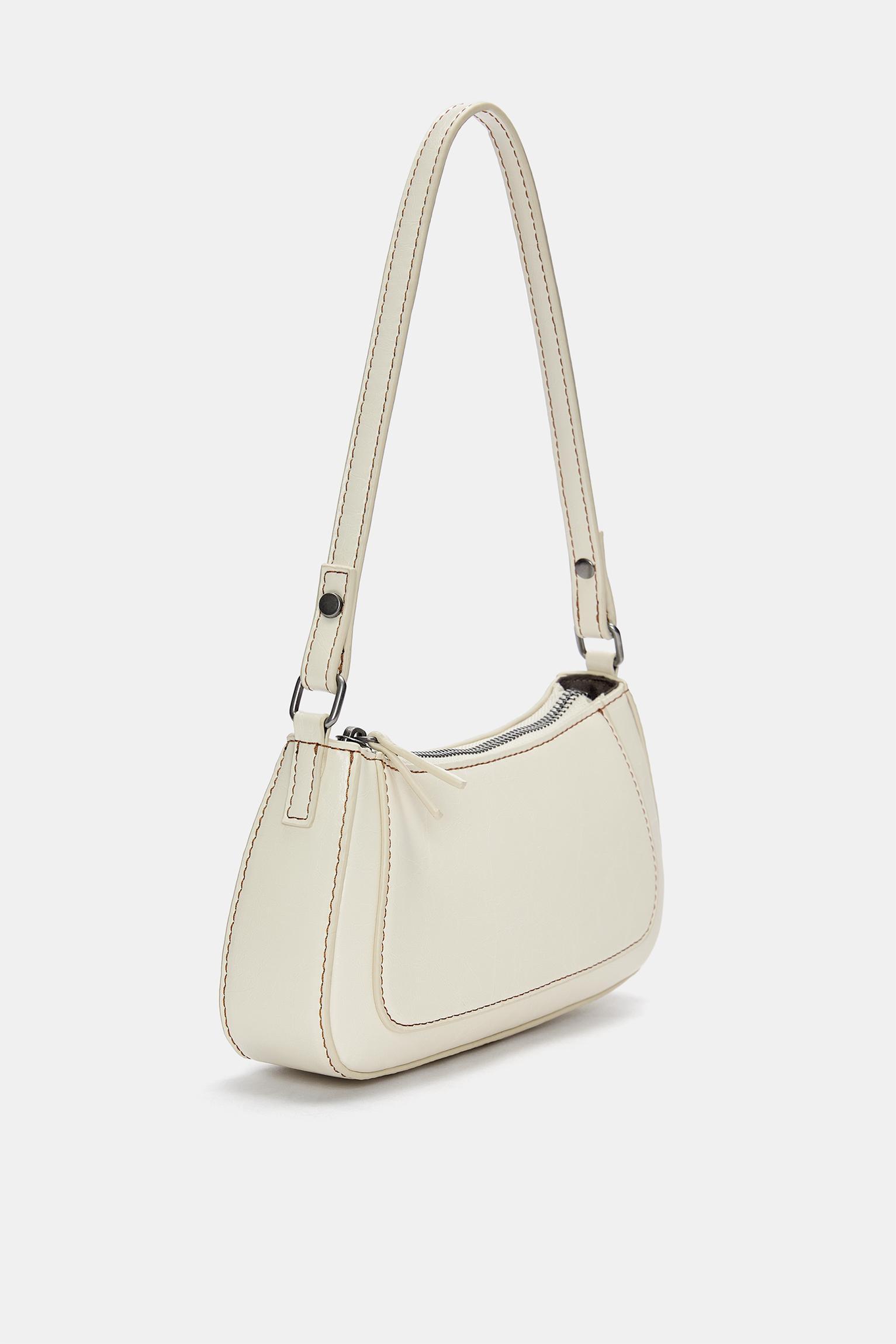 Shoulder bag with seams Product Image