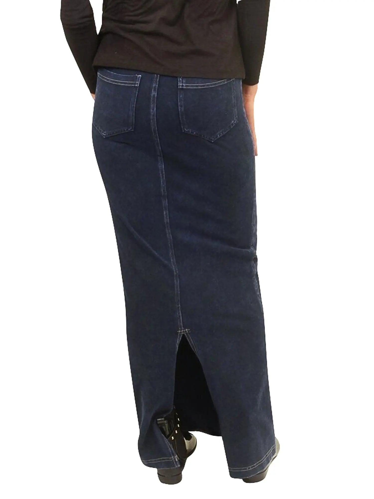 Hard Tail Long Pocket Slit Skirt WJ-111 Product Image