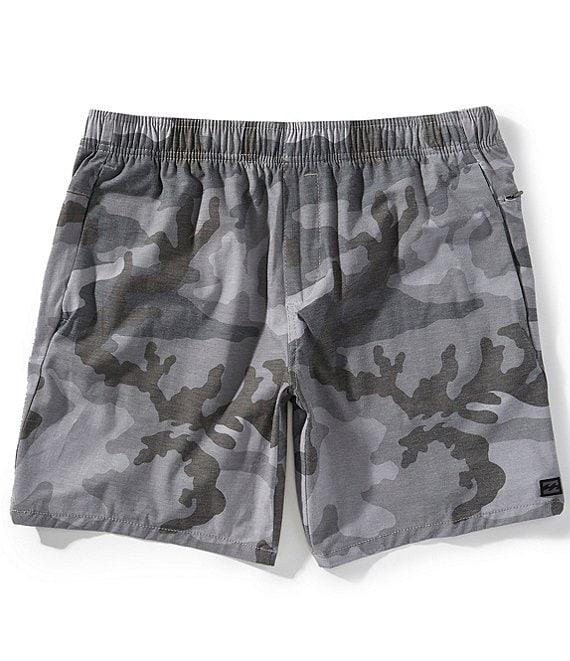 Billabong Crossfire Printed Elastic Submersible 18#double; Inseam Shorts Product Image