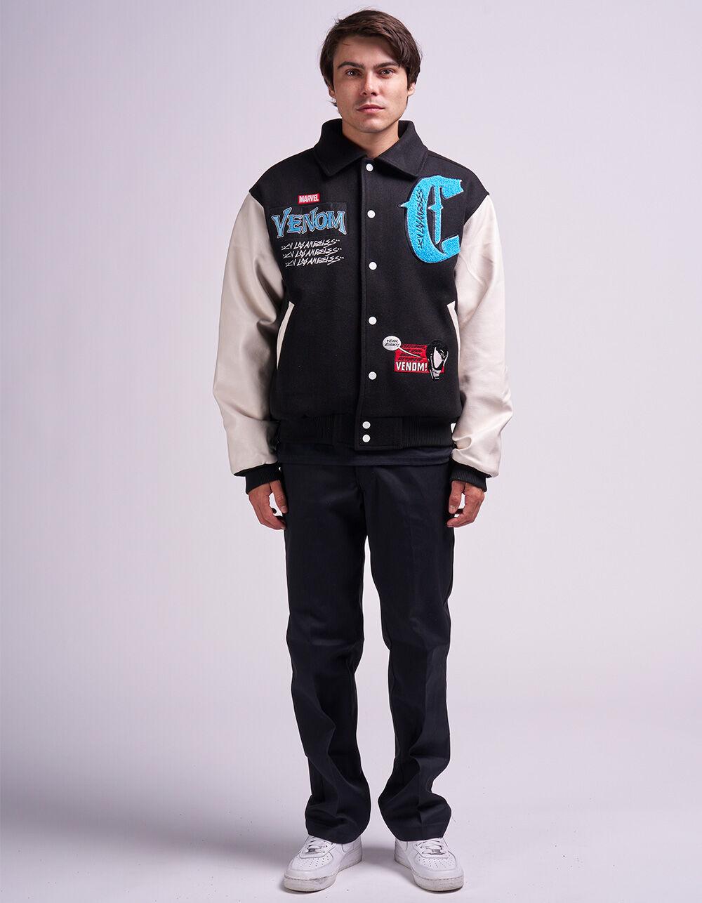 CVLA x Venom Breakout Mens Varsity Jacket - BLK/WHT Product Image