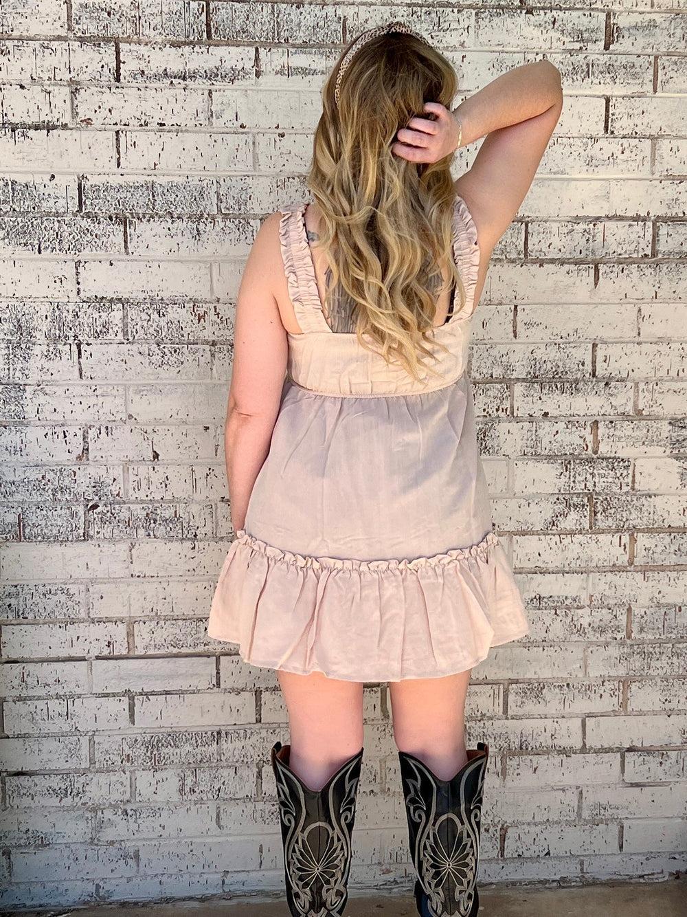 Effortlessly Khaki Dress* Product Image