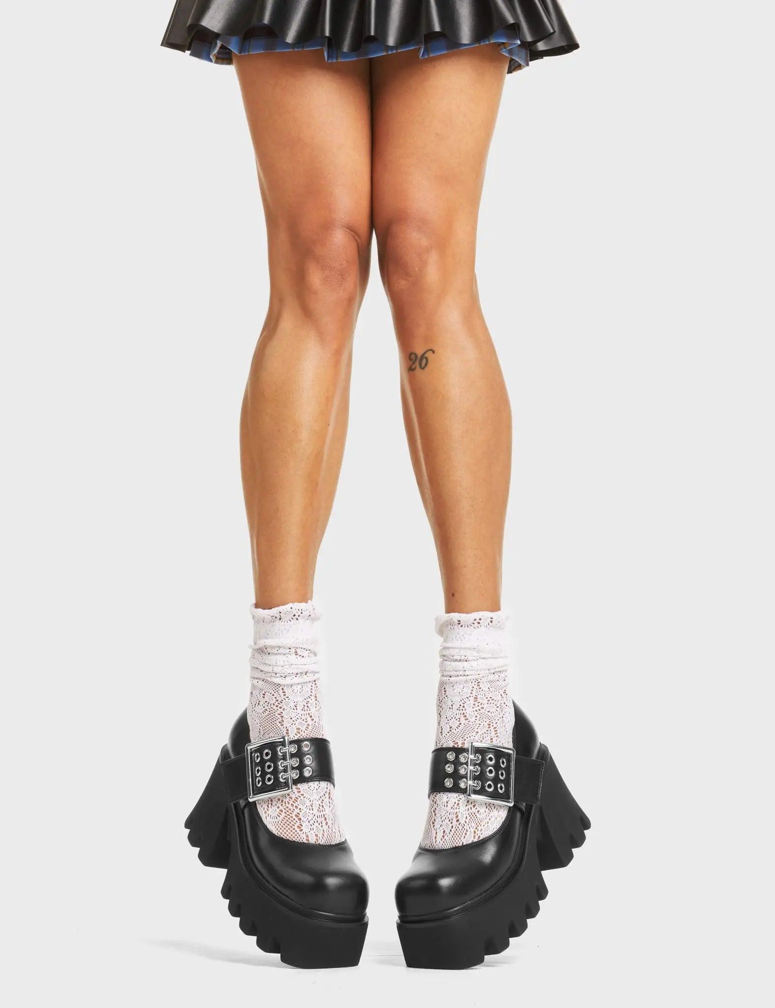 Scandal Chunky Mary Jane Shoes Product Image