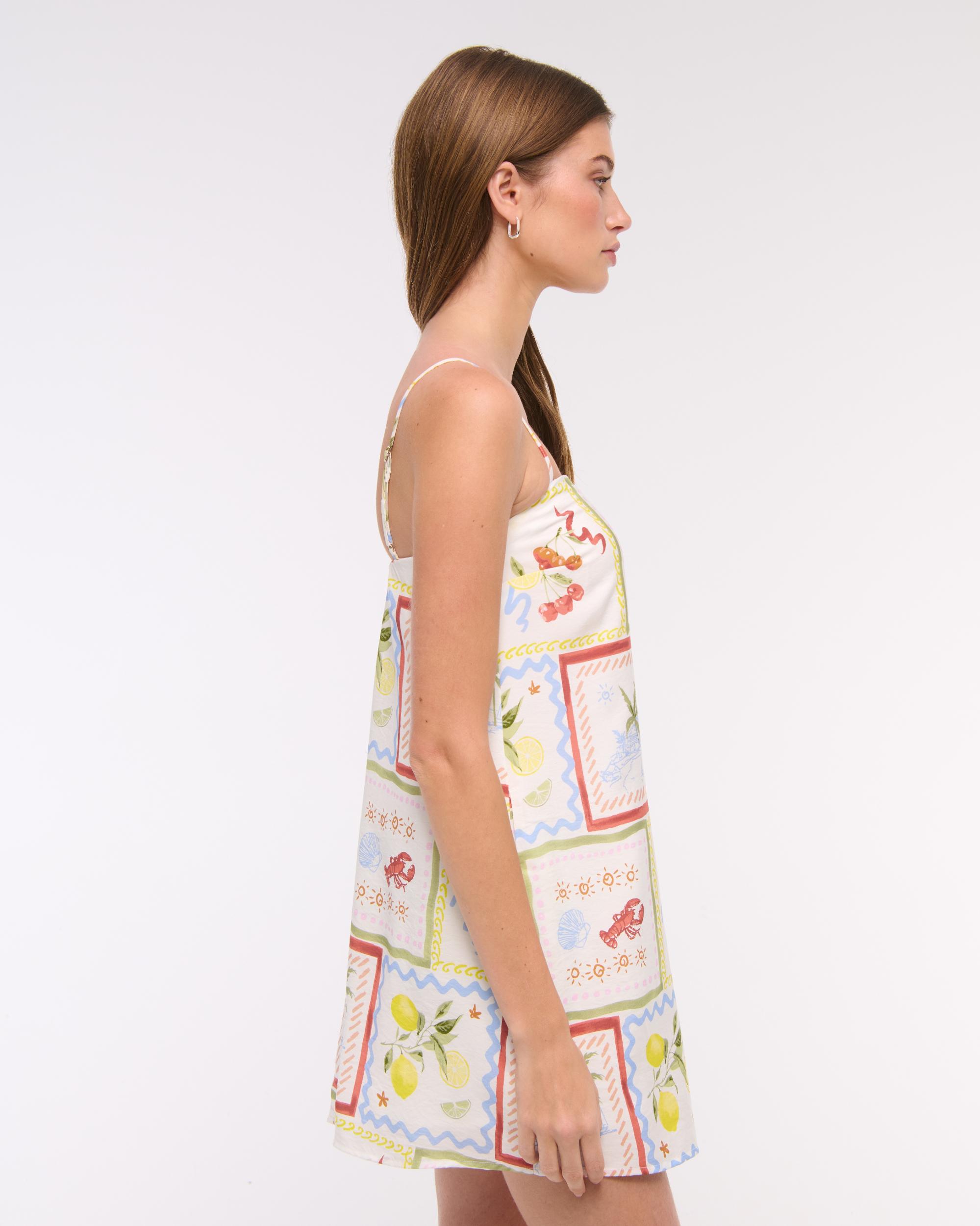 Straight Neck Slip Skort Product Image