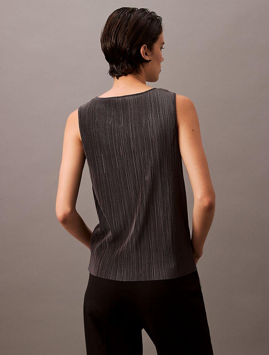 Plisse Tank Top Product Image