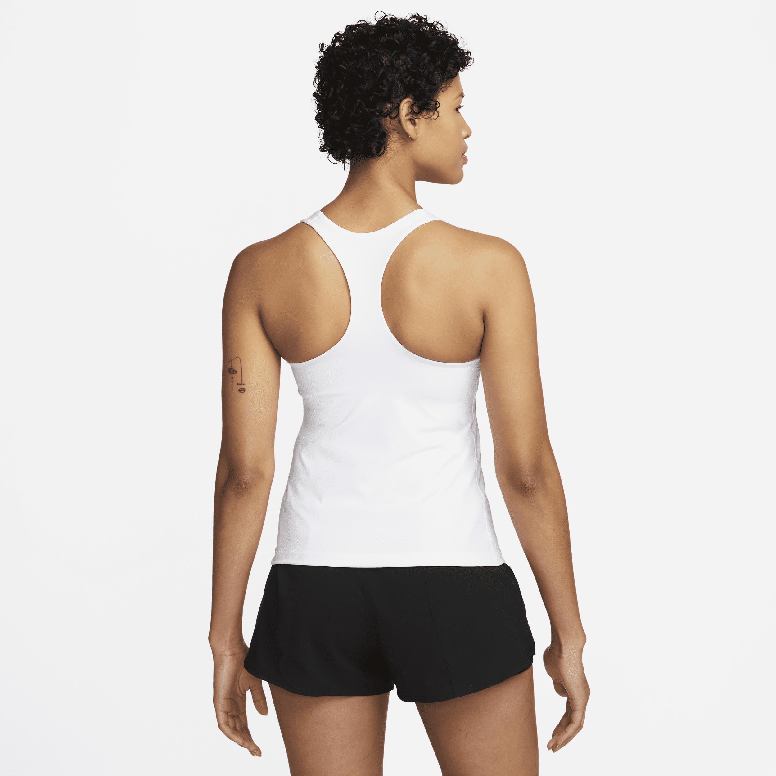 Nike Womens Swoosh Medium-Support Padded Sports Bra Tank Top | DV9897-100 Product Image