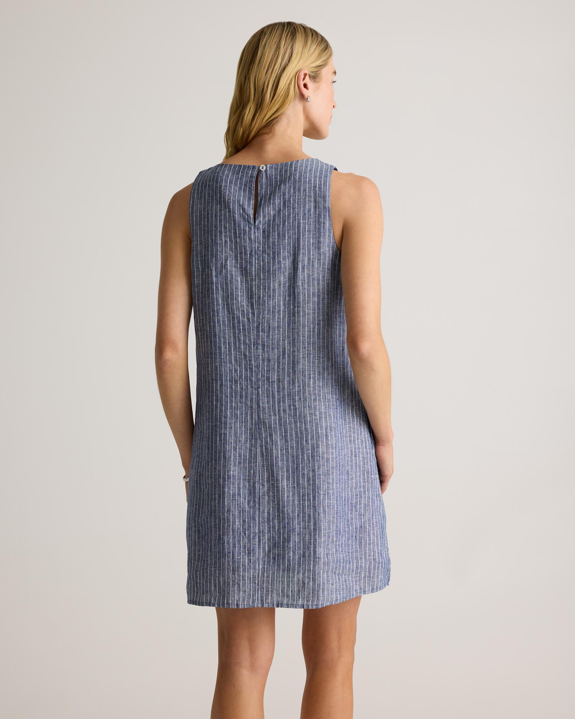 Quince | Women's 100% European Linen Tank Top Mini Dress Product Image