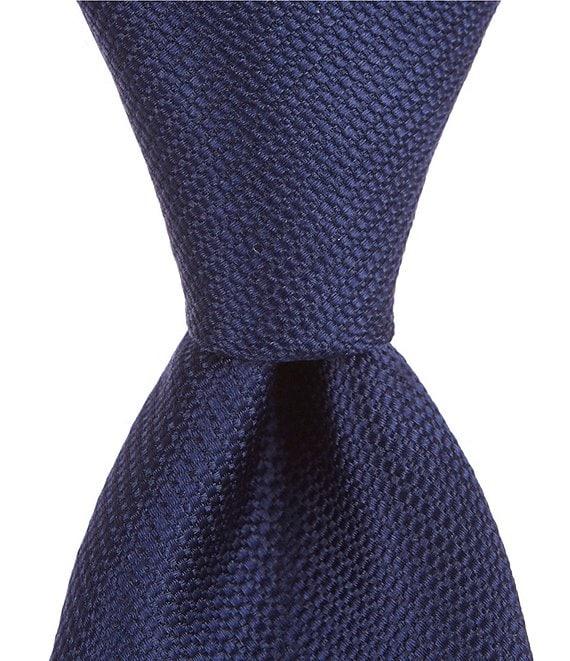 Roundtree & Yorke Trademark Plenny Solid 2.75#double; Narrow Silk Tie Product Image