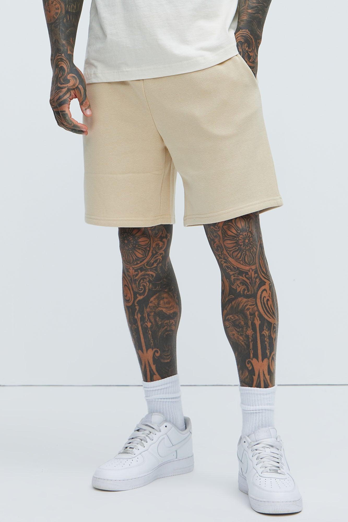 Tyson Sweatshort - Tan Product Image