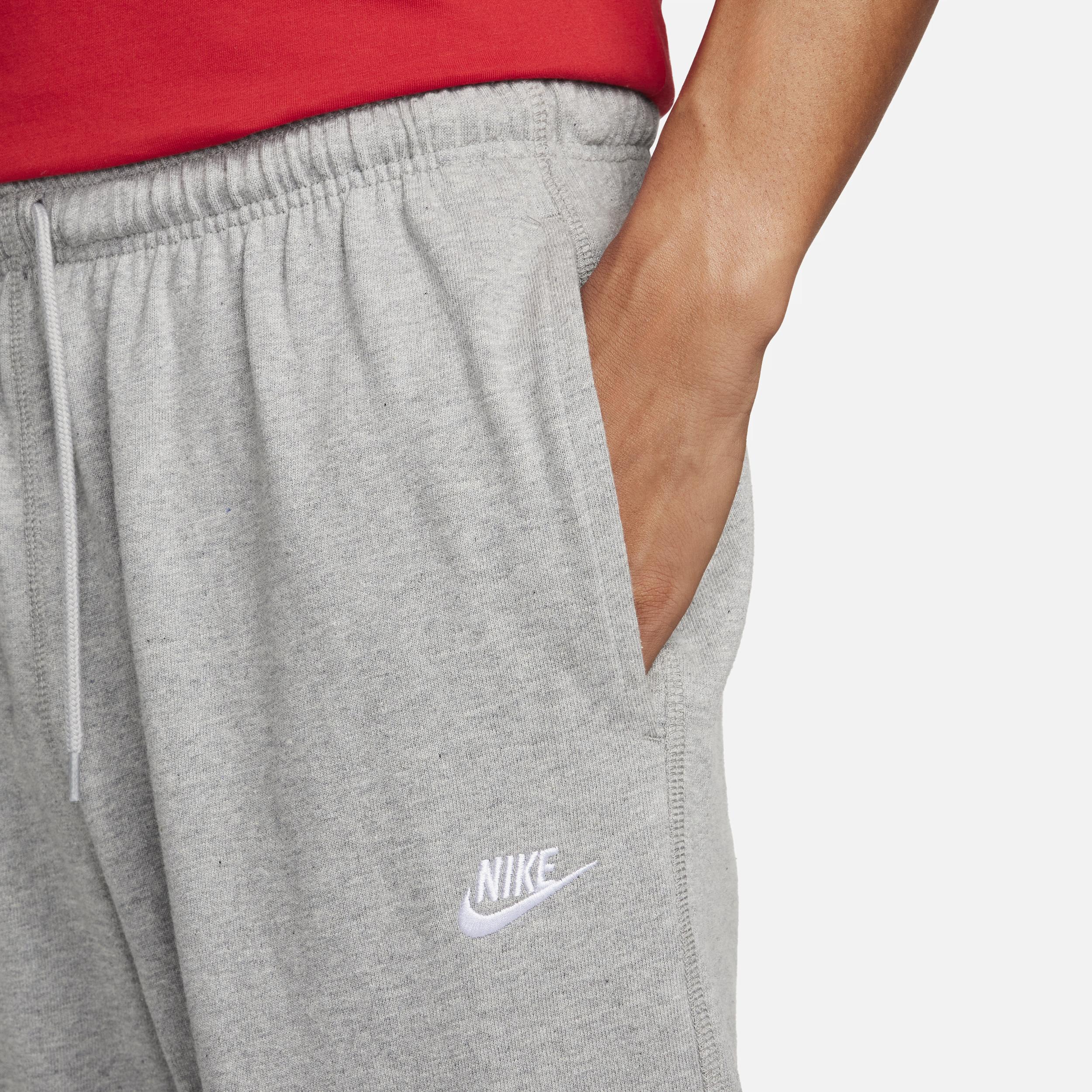 Mens Nike Sportswear Club Knit Open-Hem Pants | FQ4332-063 Product Image