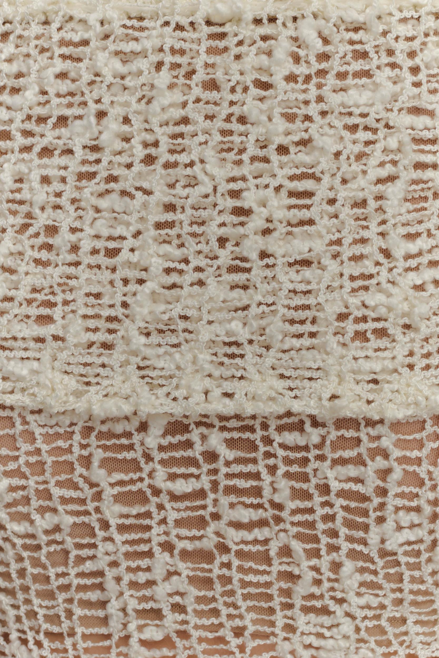 Cordelia Off Shoulder Knit Top - Ivory Product Image