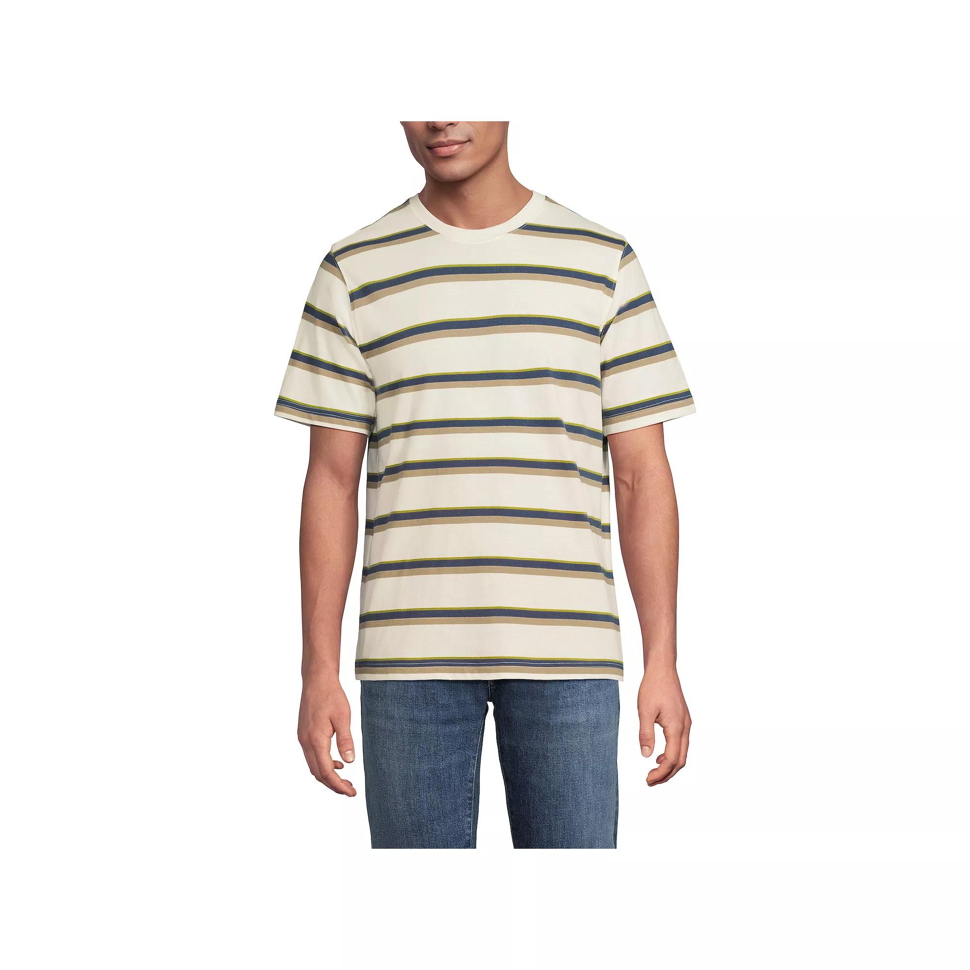 Men's Lands' End Super-T Short Sleeve T-Shirt,  Product Image