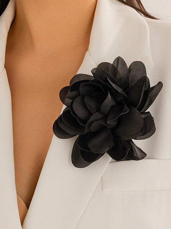 Three-Dimensional Flower Brooch Accessories Product Image