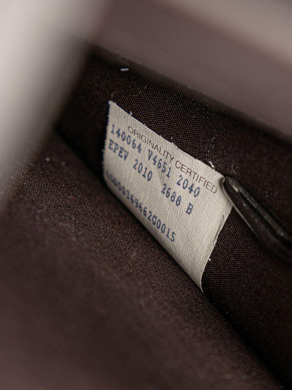 2010 Nappa Intrecciato Attache Briefcase business bag Product Image