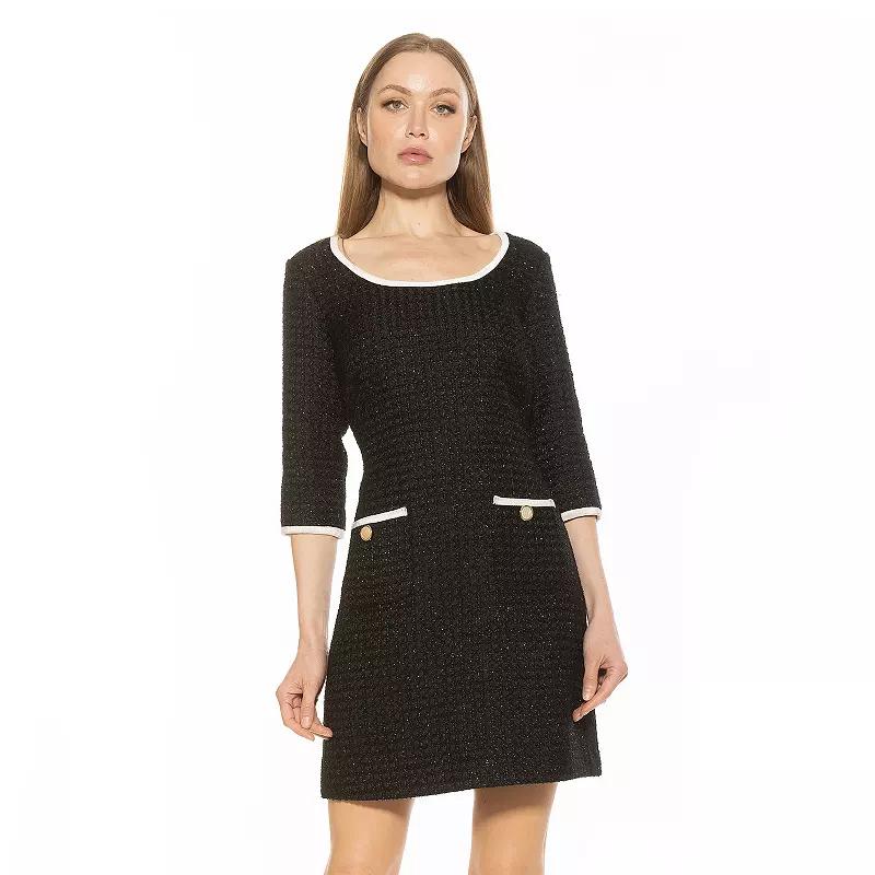 Women's ALEXIA ADMOR Orla Scoop Neck Shift Dress,  Product Image