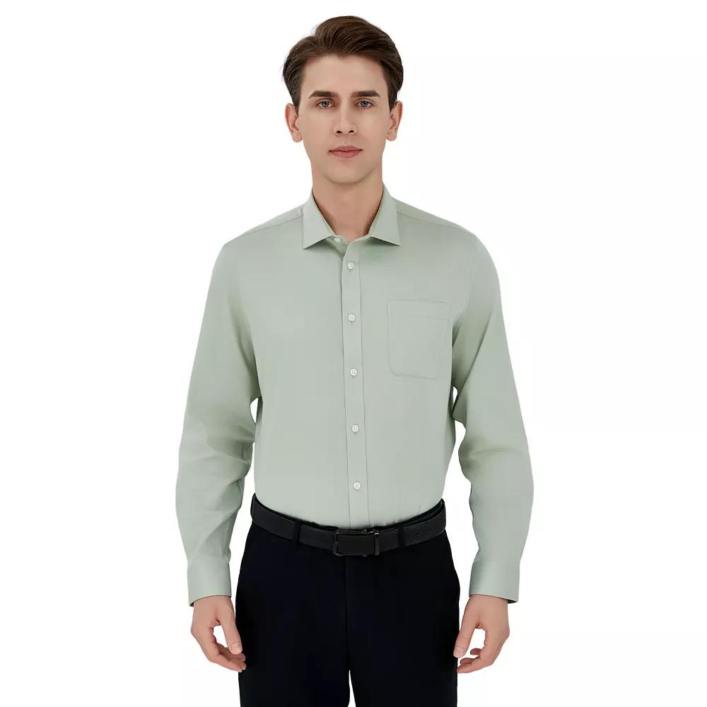 Men's Savile Row Classic Fit Sateen Dress Shirt,  Product Image